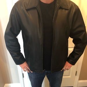 Men’s leather jacket